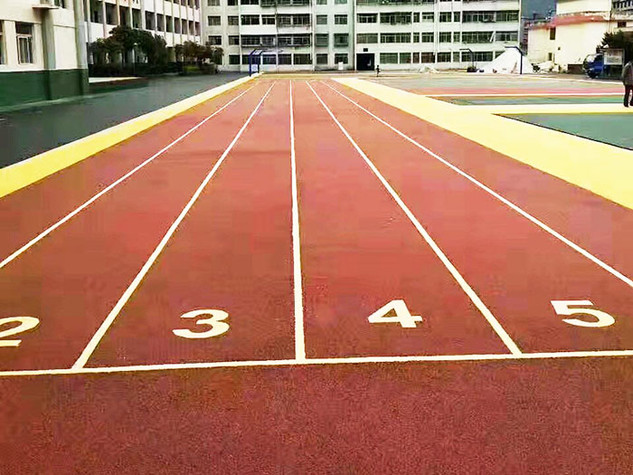 安徽阜阳小学跑道案例
